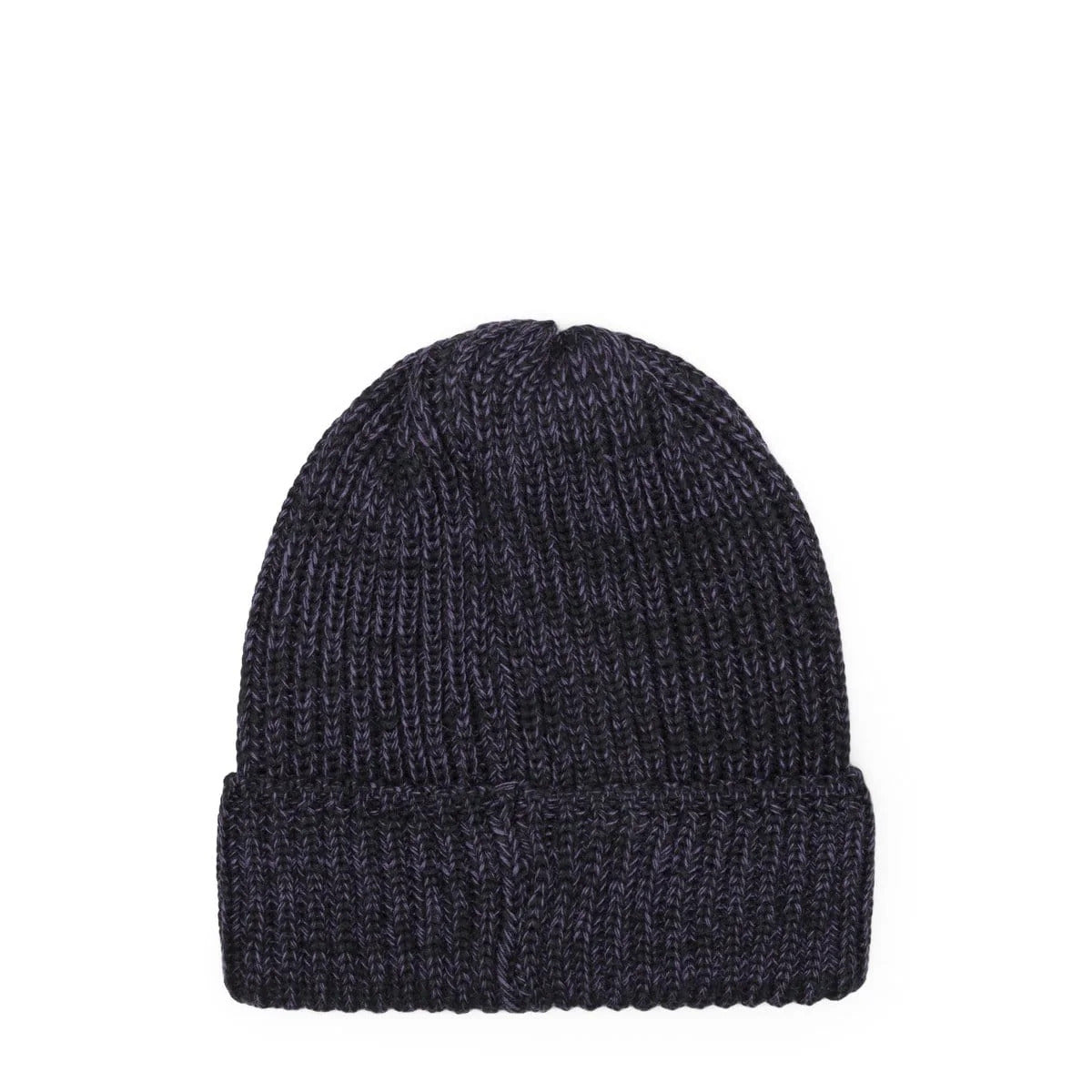 Winter Knitted Hat Men Women Warm Thick Beanie Fleece Ski Cap Outdoor Thermal - Black