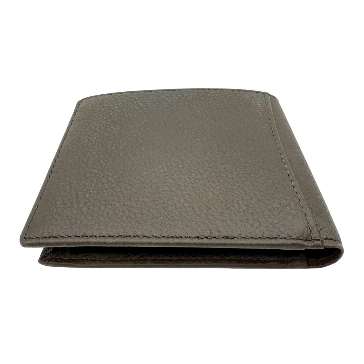 Jacaru 5786 Mens Kangaroo Leather Flap Wallet - Bi-Fold with Coin Pocket (12 x 9.5cm)