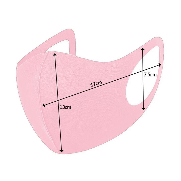 SUMMER Reusable Breathable Face Mask Mouth Mask Anti Dust Haze Protective in Pink