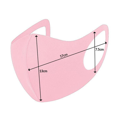 SUMMER Reusable Breathable Face Mask Mouth Mask Anti Dust Haze Protective in Pink