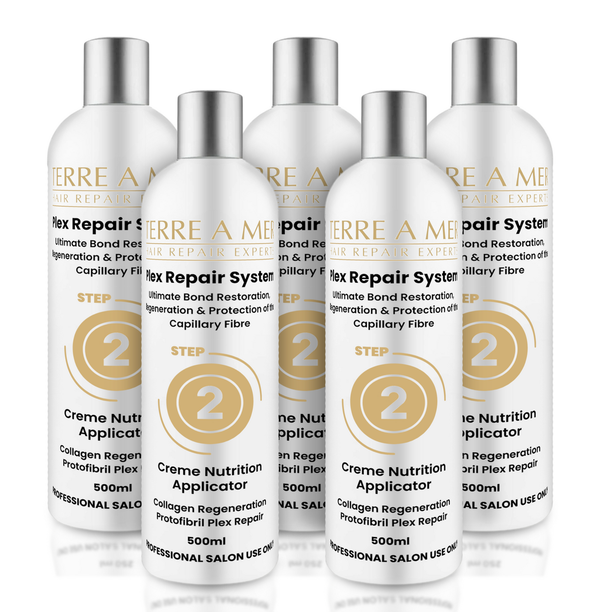 terreamer Plex Repair Step 2 500ml - Hair Bond Treatment (Amino Acids, Collagen & Keratin)