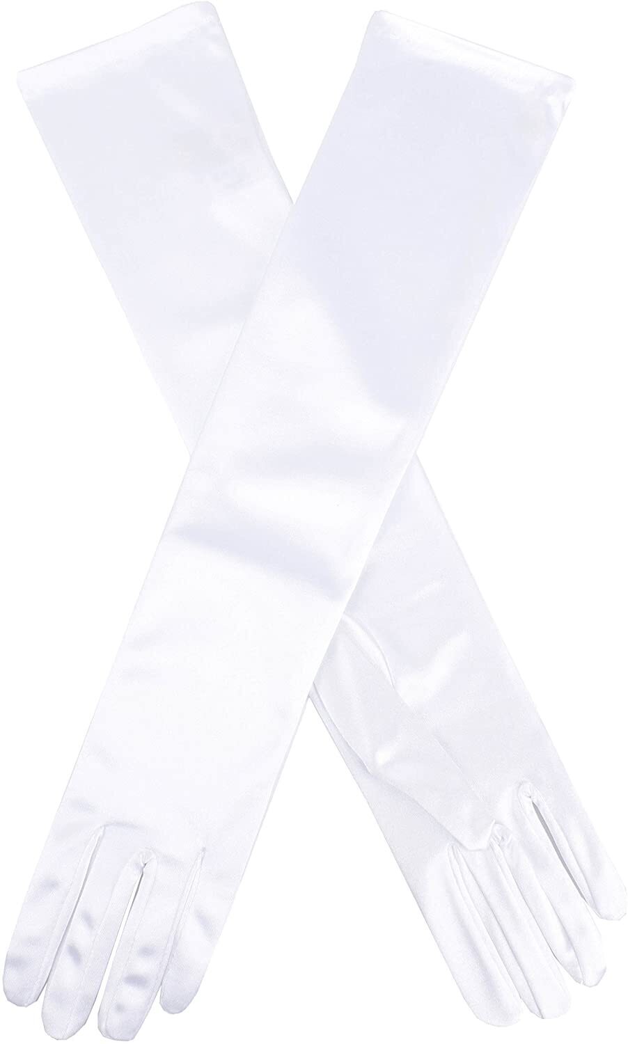 Dents Womens Semi-Sheen Finish Elbow Length Evening Gloves Formal Ball Prom Deb