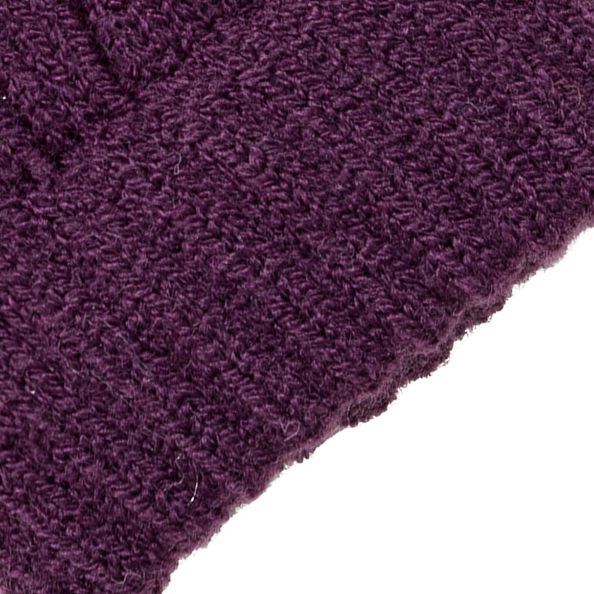 Dents Womens Cable Knit Cosy-Lined Gloves in Amethyst