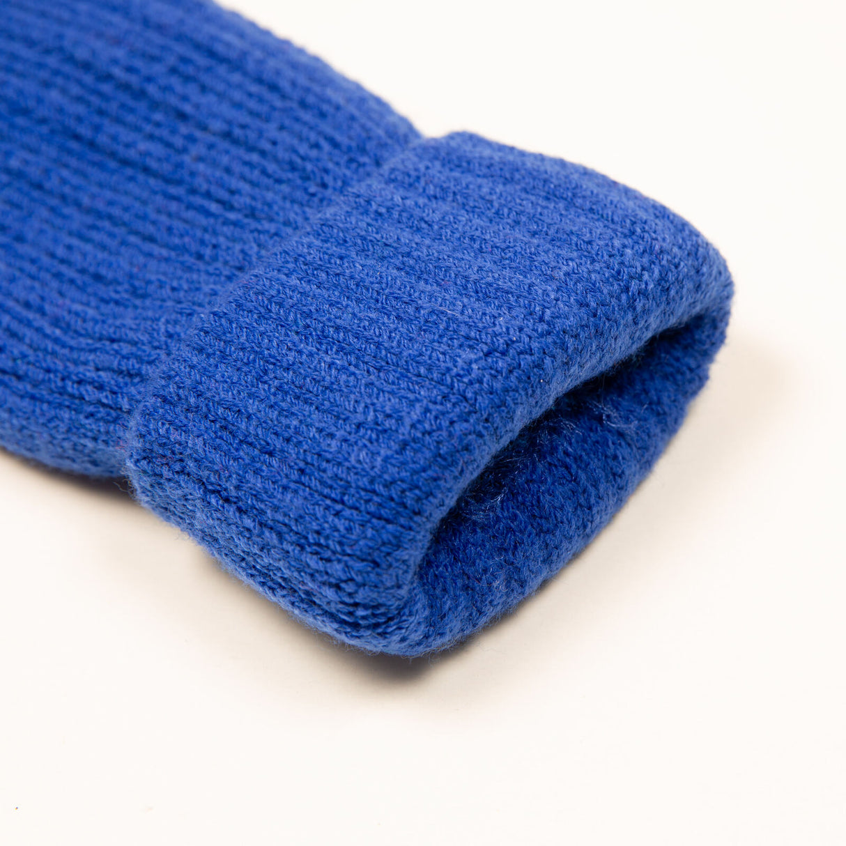 Dents Women’s Ribbed Knit Gloves - Blue