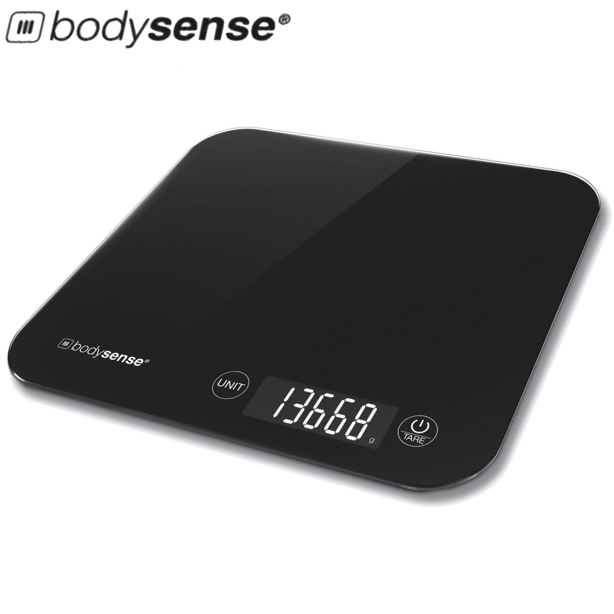 BodySense 15kg High Capacity Digital Kitchen Scale Electronic Weight Balance