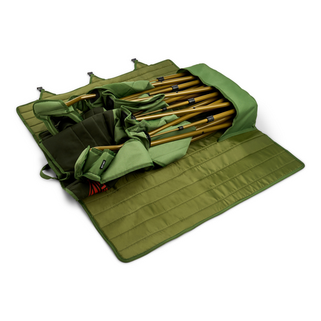 KELTY Lowdown 3-Person Couch Chair Lounge Seat Portable in Dill/Duffle