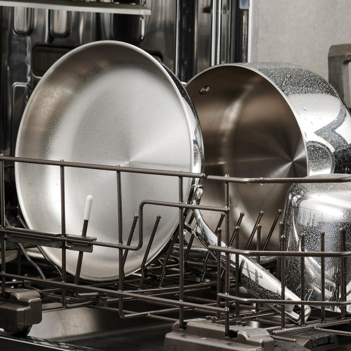 Tramontina 3.4L Grano Tri-Ply Stainless Steel Frying Pan 30cm in Silver