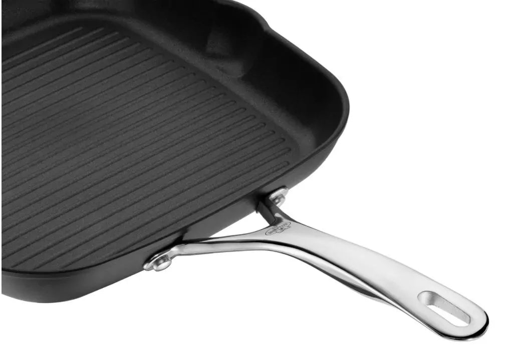 Ballarini Alba 28cm Non-Stick Grill Square Pan - Premium Italian Cookware