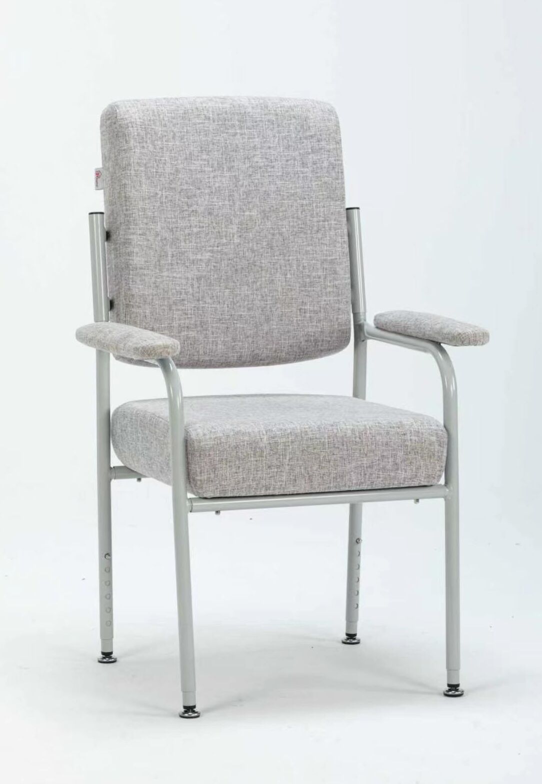 BR Home Charlie Height Adjustable Support Chair w/ Armrests Orthopaedic Utility (Mid Back)