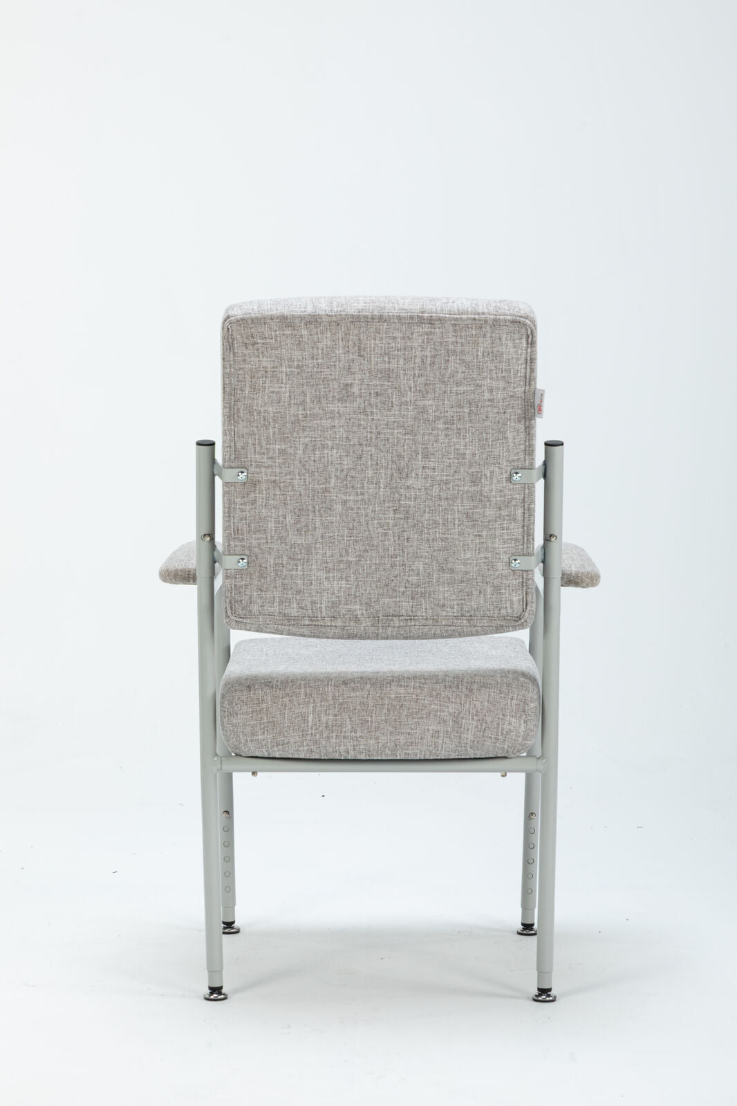 Charlie Height Adjustable High Seat Chair w/ Armrests - Grey (Orthopaedic Mid Back)