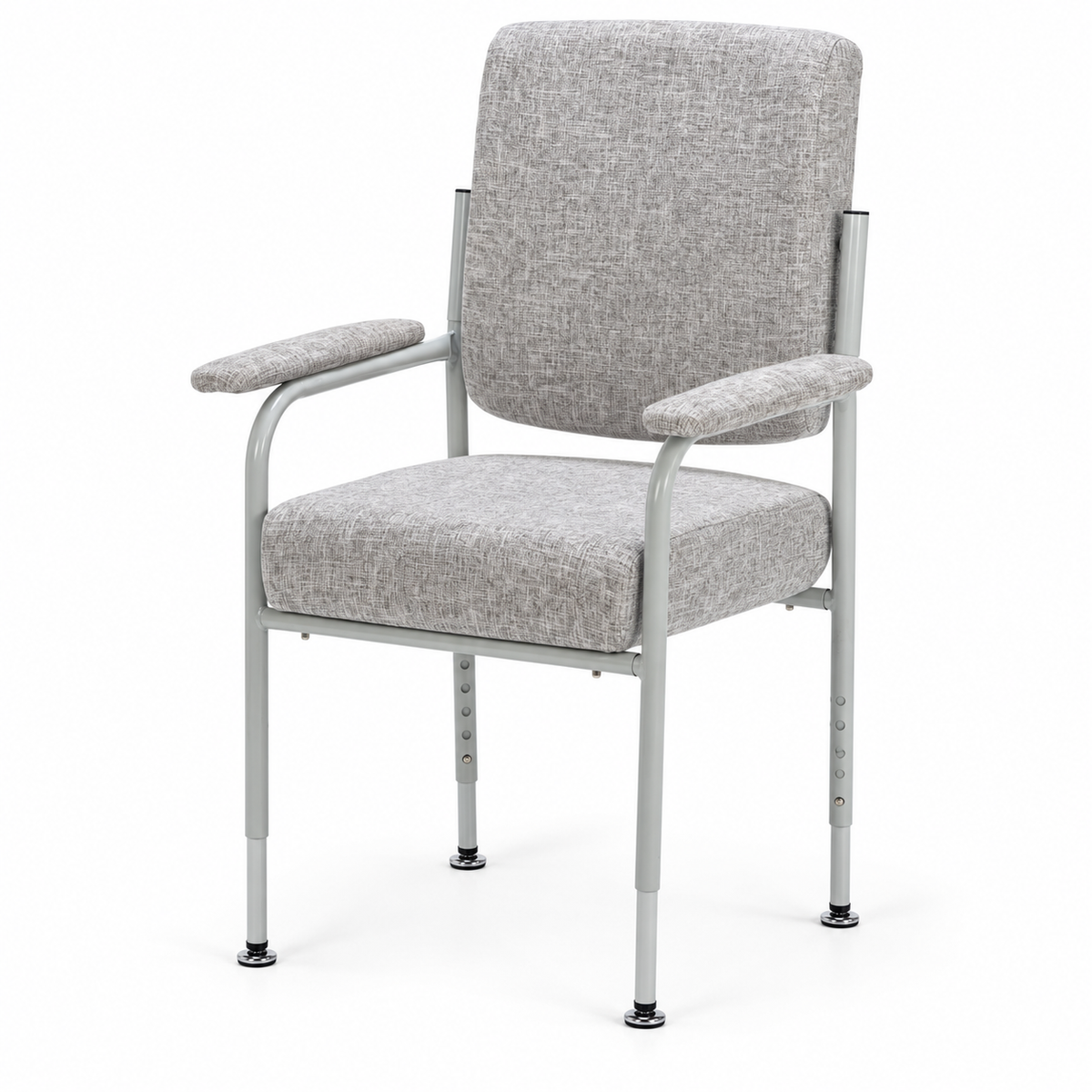 BR Home Charlie Height Adjustable Support Chair w/ Armrests Orthopaedic Utility (Mid Back)
