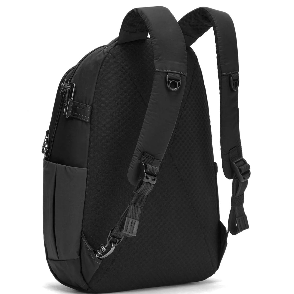 Pacsafe LS350 Anti-Theft 15L Econyl Backpack Bag in Black