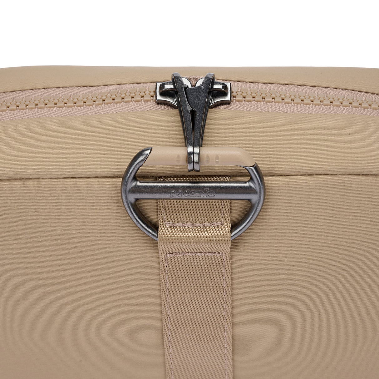 Pacsafe CX Square Anti-Theft Travel Crossbody Bag in Taupe