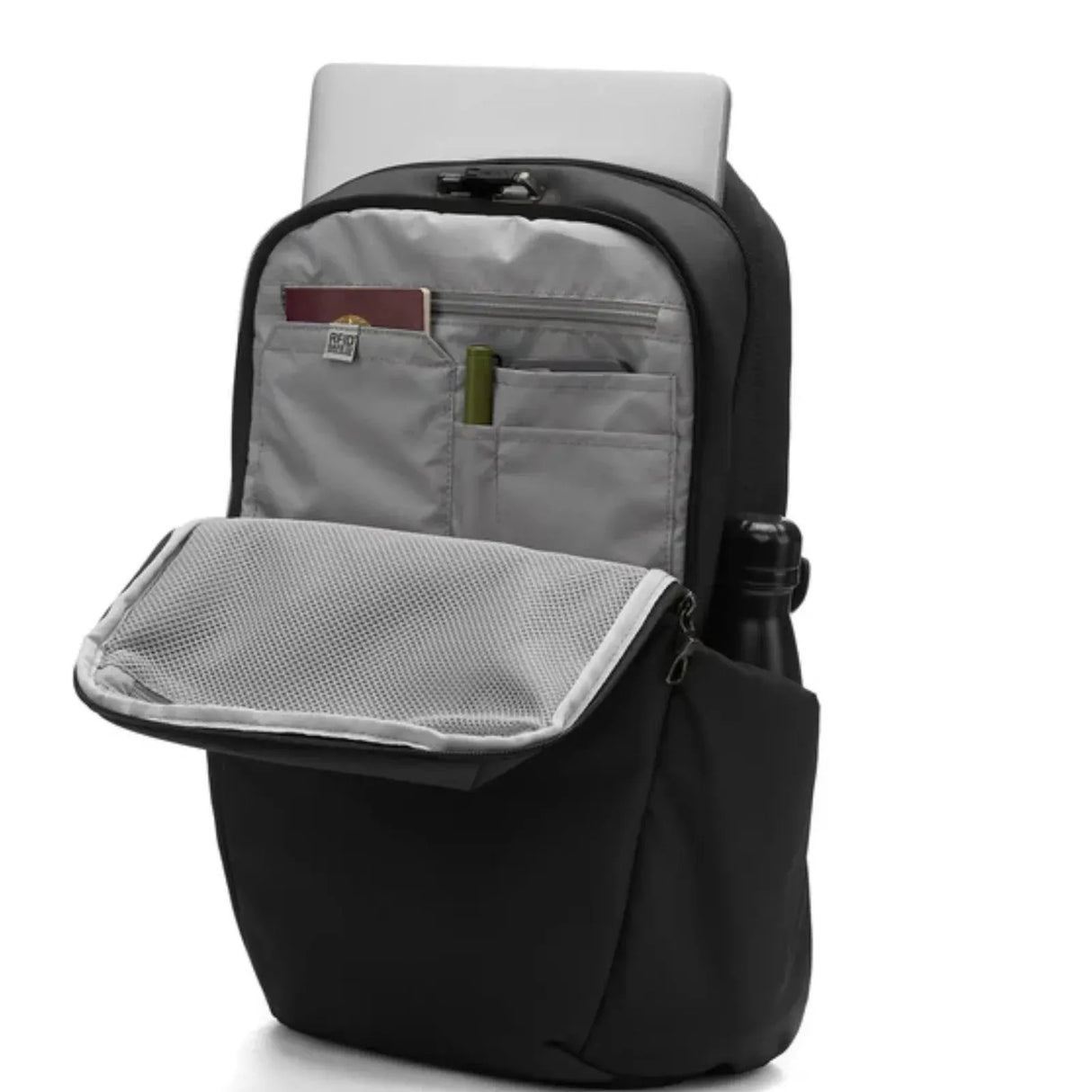 Pacsafe Vibe 25L Backpack Anti Theft Travel Bag in Black