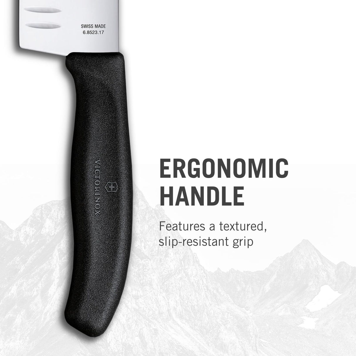 Victorinox Swiss Classic Kitchen Set 4 Piece Knife Knives Set in Black
