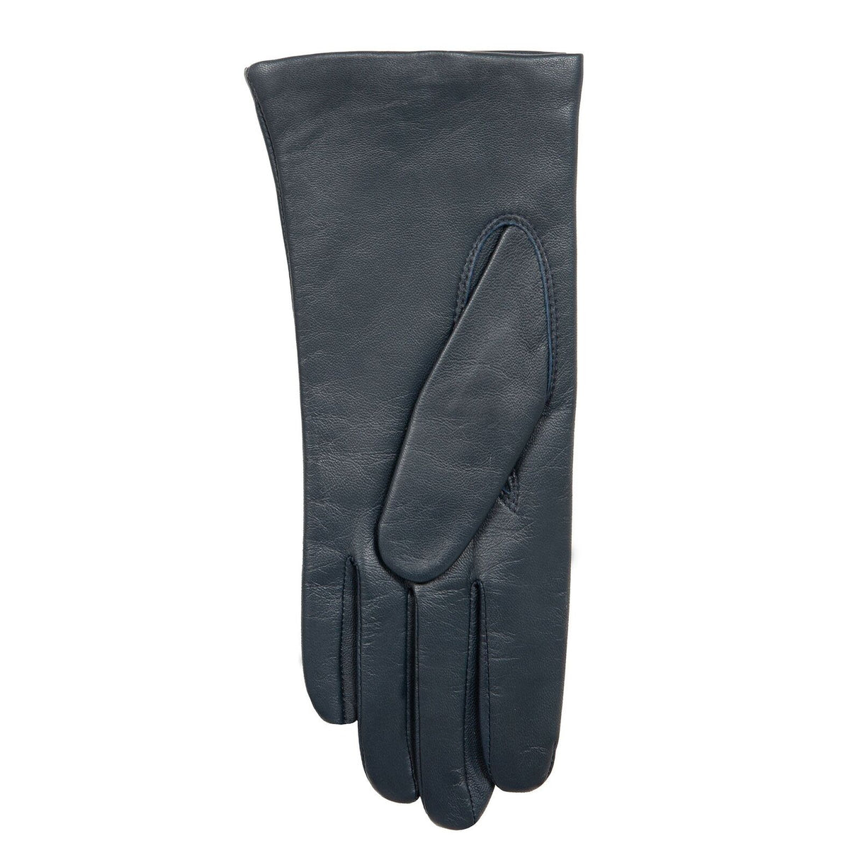 Dents Womens Emma Three-Point Leather Gloves - Navy