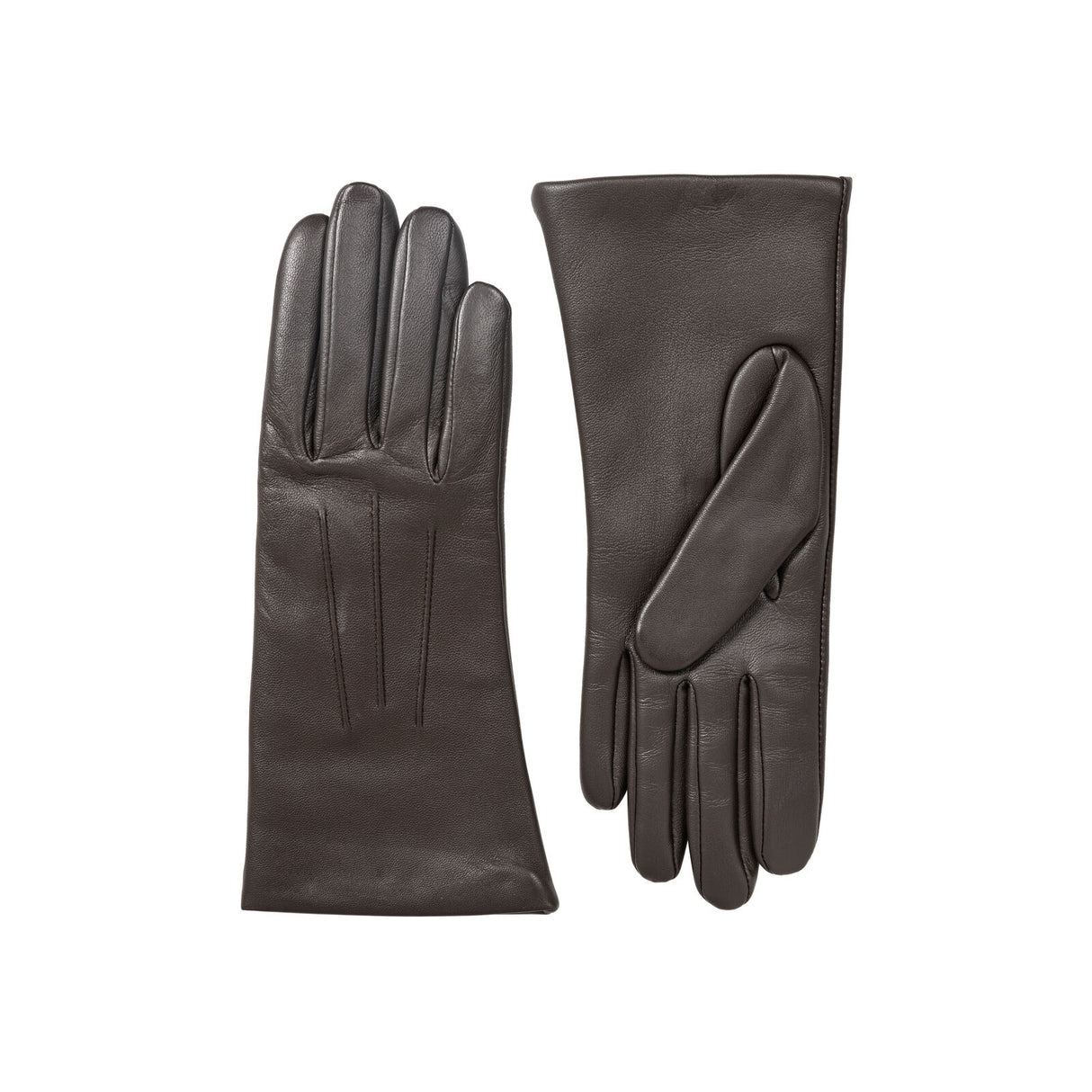 Dents Women’s Touchscreen Three-Point Cashmere-Lined Leather Gloves