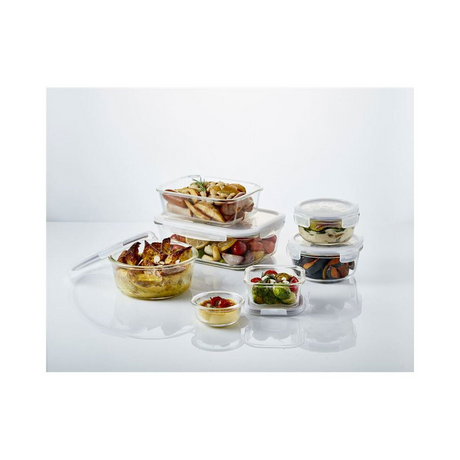 Lock & Lock 10-Piece Borosilicate Glass Complete Storage Container Gift Set w/ Lids