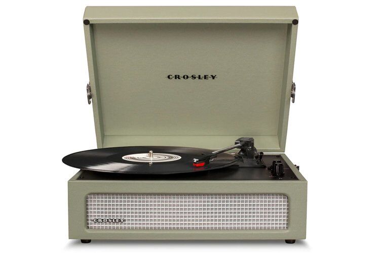 Crosley Voyager Bluetooth Portable Turntable - Sage