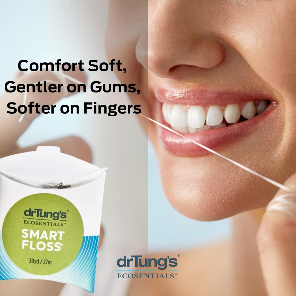 Dr Tungs Smart Dental Floss Chemical Free Oral Teeth Care Natural Flosser
