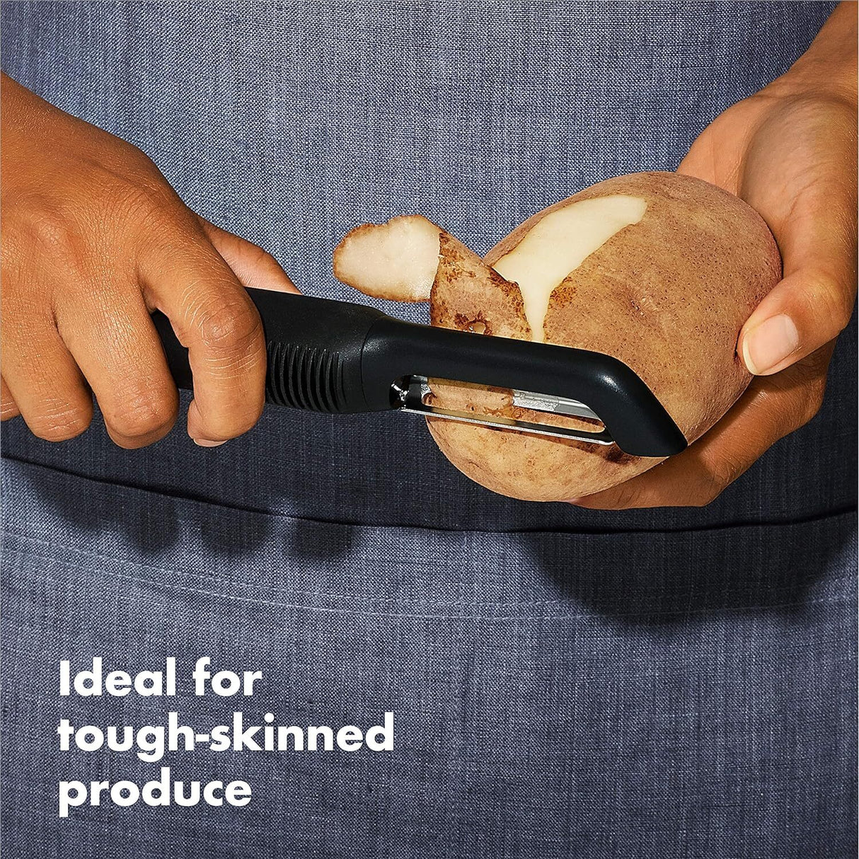 OXO Good Grips Swivel Peeler - Perfect for Potatoes - Black