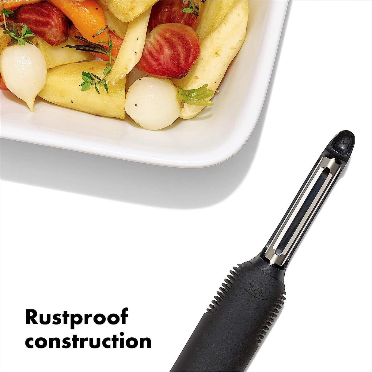 OXO Good Grips Swivel Peeler - Perfect for Potatoes - Black