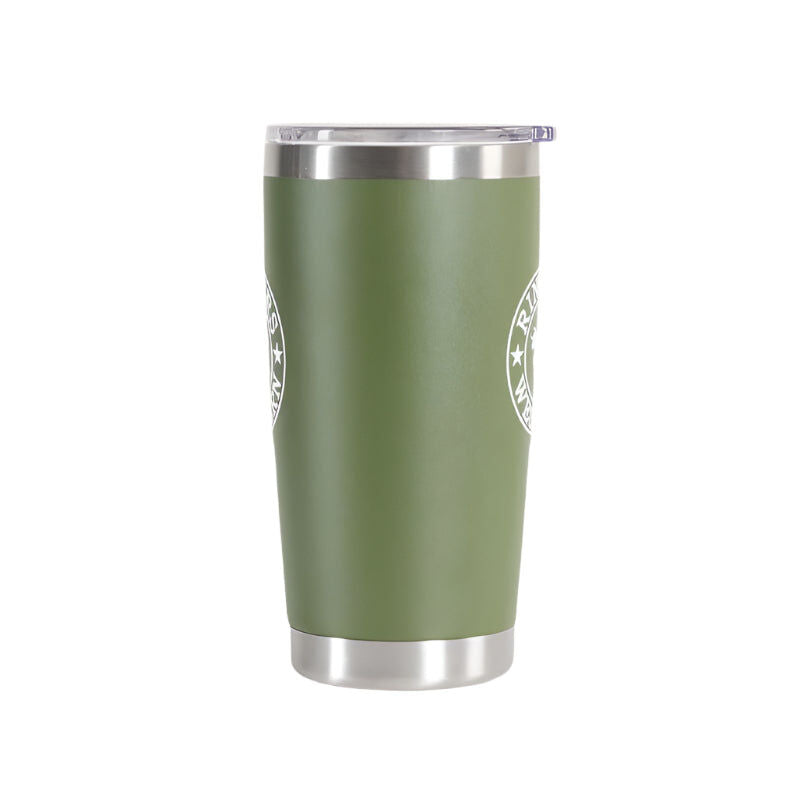 Ringers Western 590ml Riverstone Stainless Steel Tumbler Mug Cup - Cactus Green