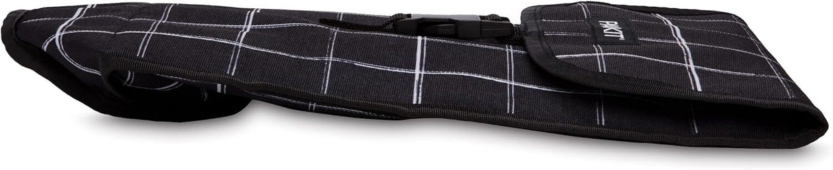 PACKIT Freezable Napa Wine Bag Cooler Carrier Insulated Portable Wine Chiller - Black Grid