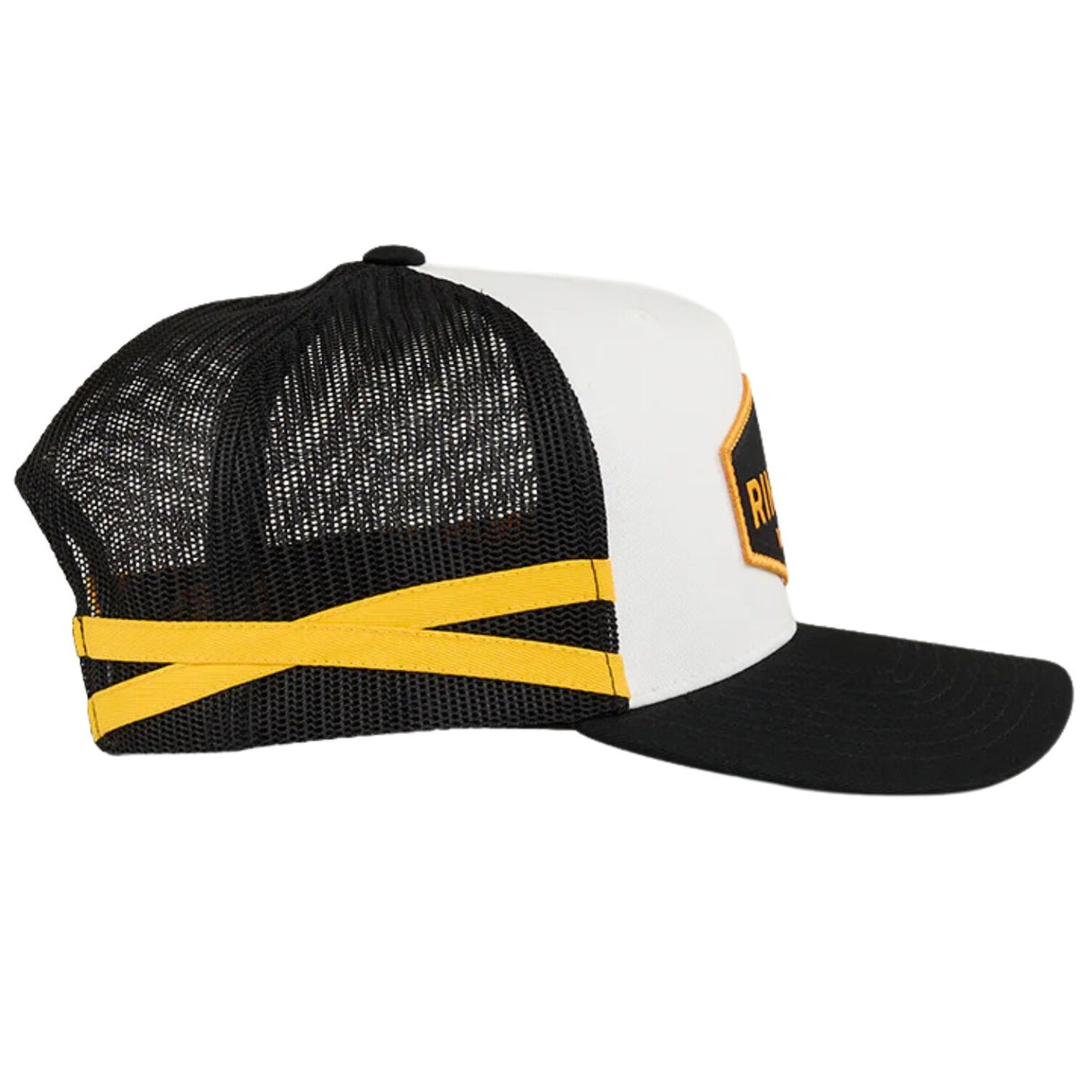 Ringers Western Cunningham Kids Trucker Cap Mesh Back Snapback in Black