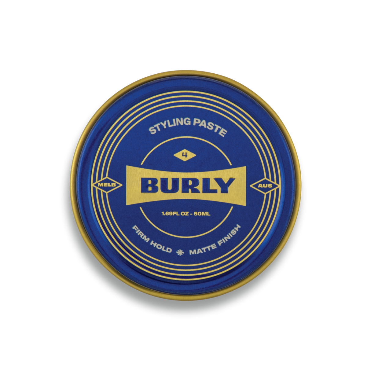 BURLY Styling Creme 50ml - Firm Hold & Matte Finish (Australian Made)
