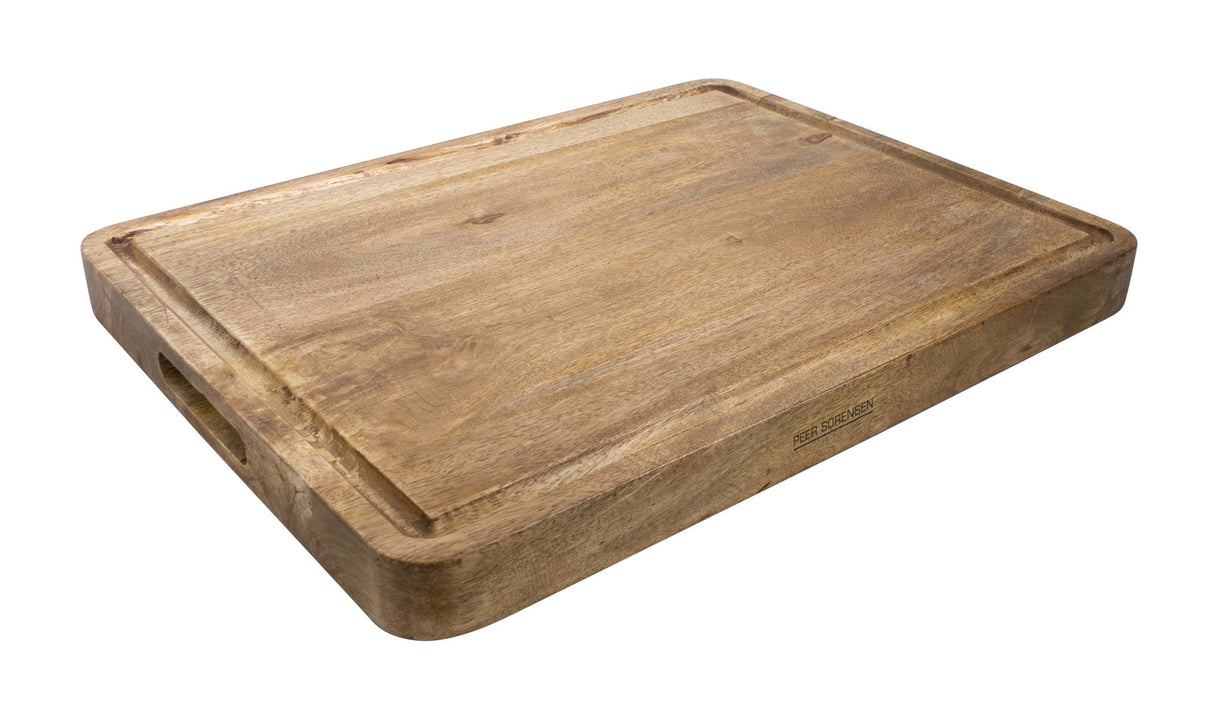 PEER SORENSEN Mango Wood Cutting Chopping and Serving Board 50x38x3.6cm