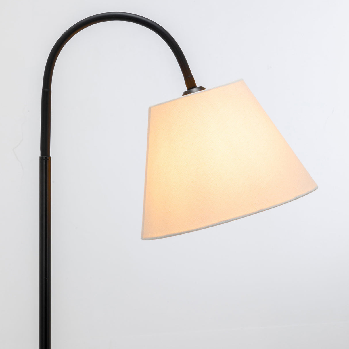 170cm Florence Wooden Tripod Lamp & Shelf/Table Storage w/ USB Charger - Grey