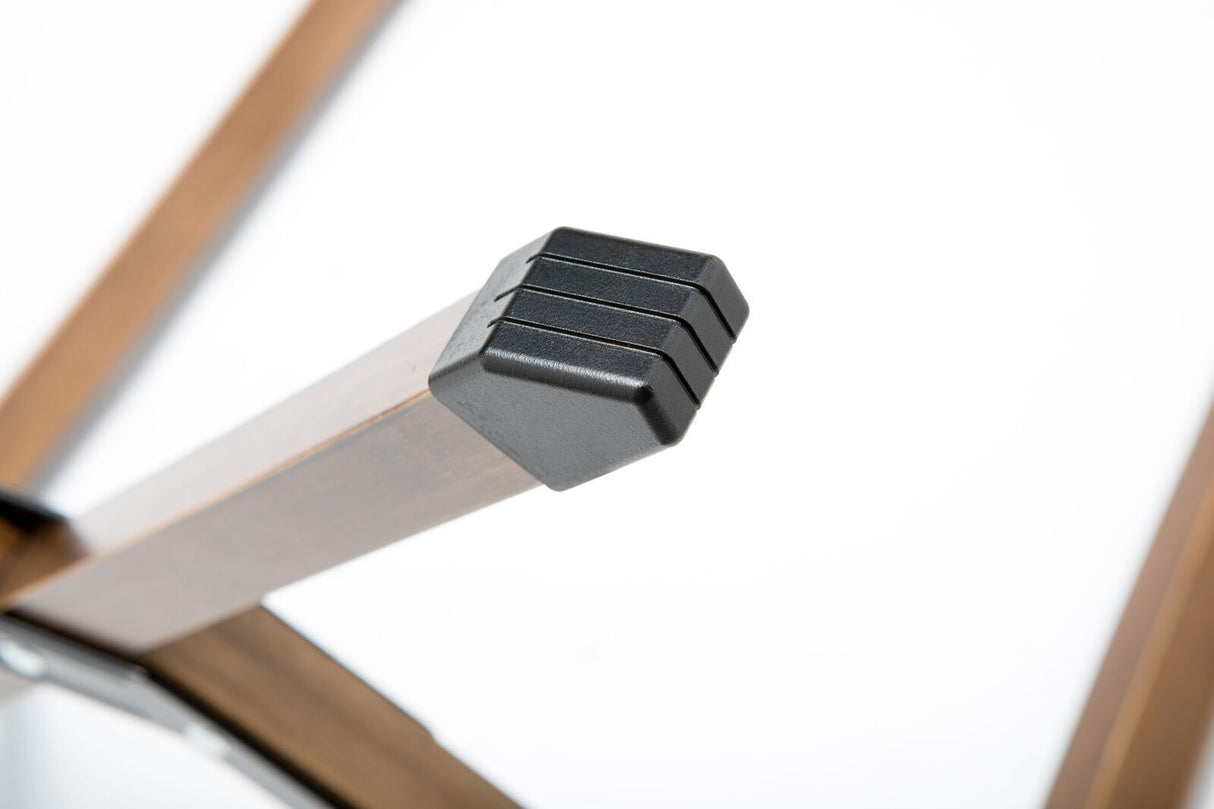 Wooden Foldable Camping Table 62cm + Jacaru Picnic Blanket 100% Cotton Regular