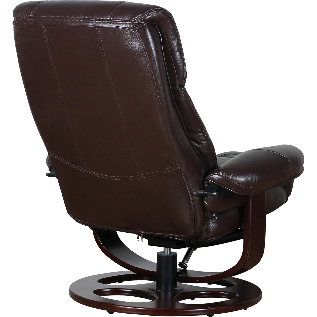 Julio Faux Leather Reclining Lounge Arm Chair w/ Ottoman Swivel Sofa