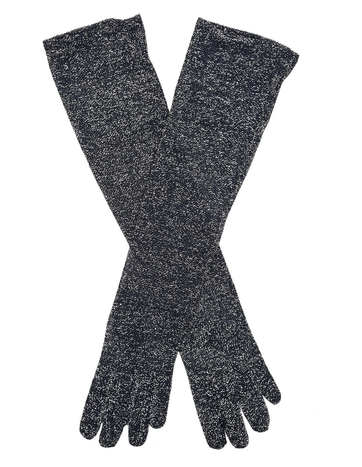 Dents Womens Elbow Length Mesh Gloves in Silver (One Size)