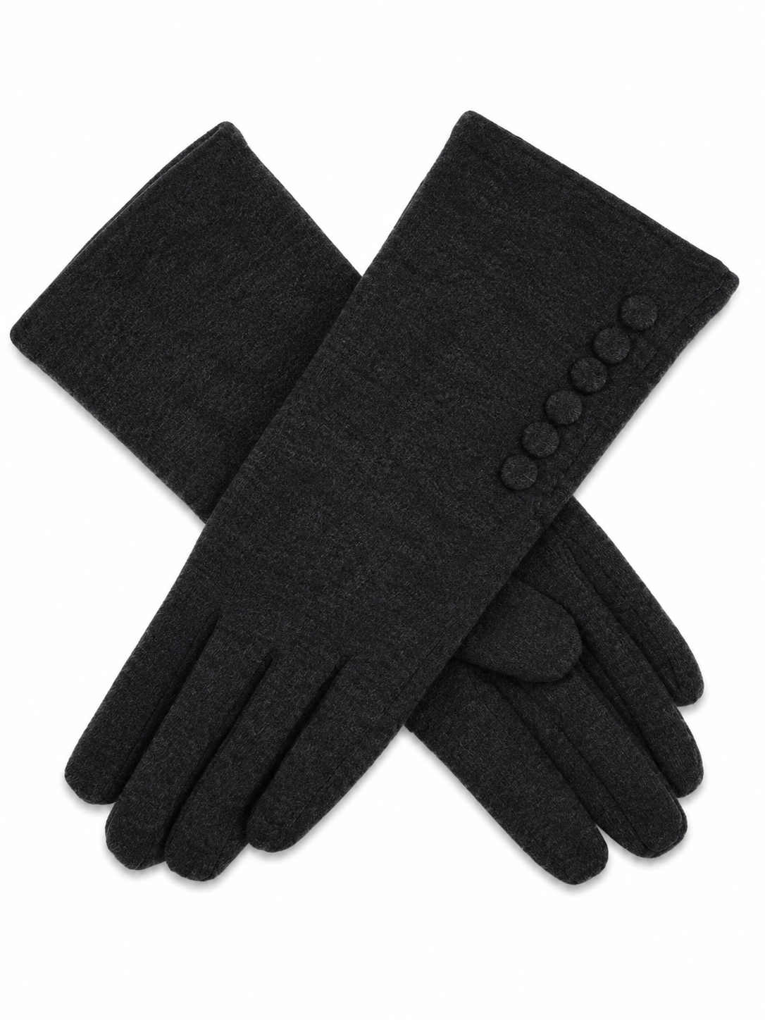 Dents Women's Touchscreen Mid-Arm One SizeThermal Gloves in Black