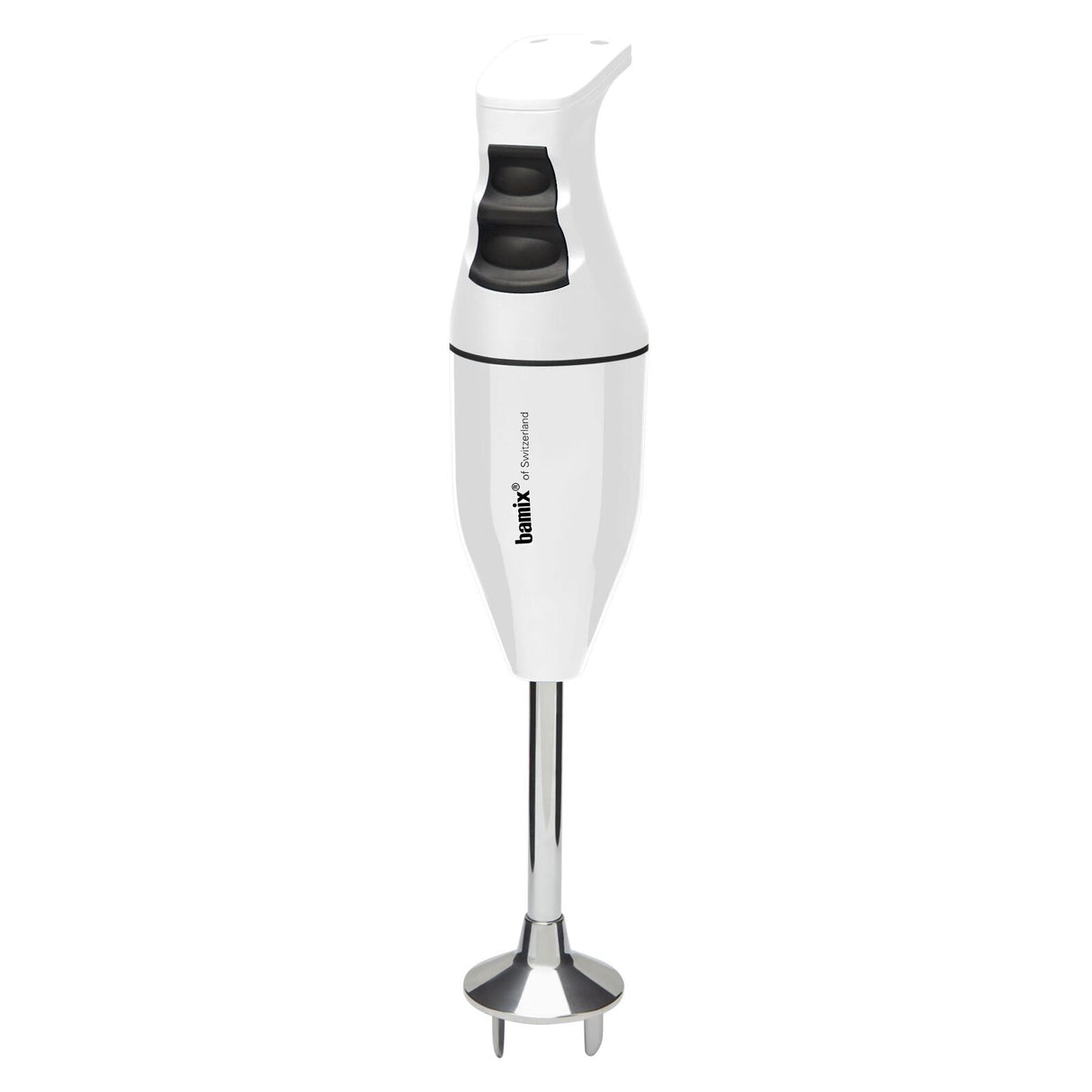 Bamix Classic Immersion Blender 140W Stick Mixer Stainless Steel Blade in White
