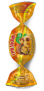 12pcs "Grillage" Grilyazh Classic Crunchy Peanut Chocolates Sweets - Product of Ukraine