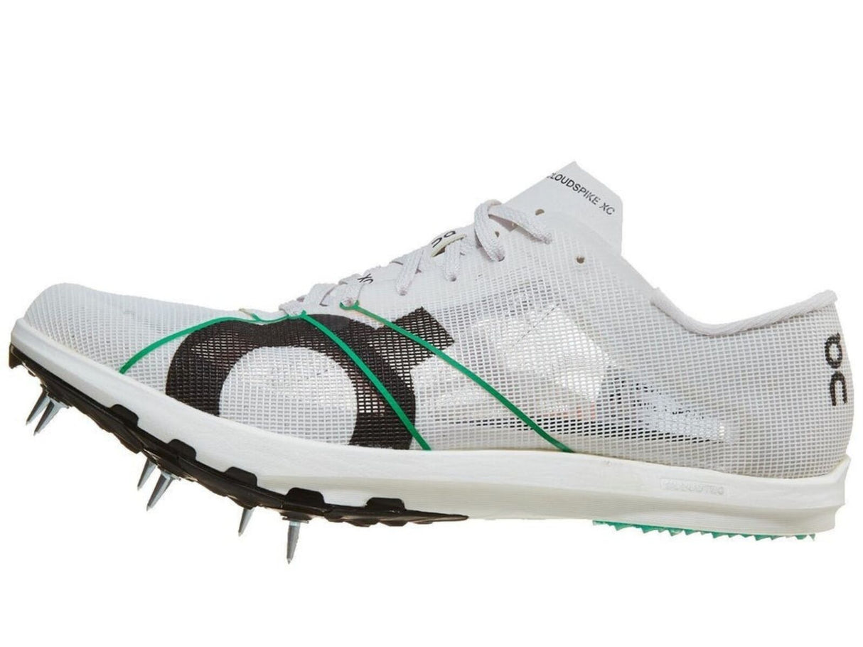 On Cloudspike XC Women's Cross Country Spikes – Frost/White – Helion HF Foam – Speedboard Plate – 6-Pin Spike