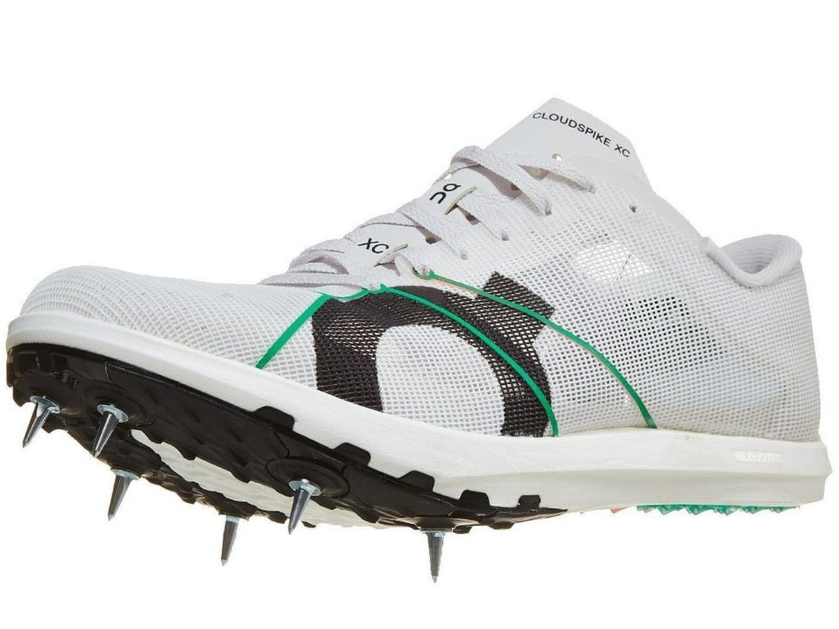 On Cloudspike XC Women's Cross Country Spikes – Frost/White – Helion HF Foam – Speedboard Plate – 6-Pin Spike