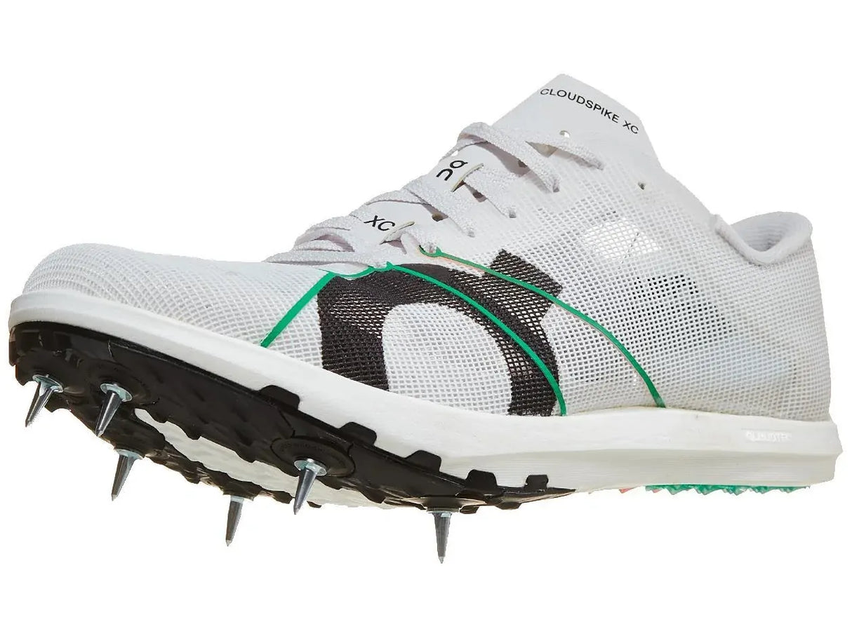 On Cloudspike XC Womens Cross Country Running Spike Shoes - Frost/White