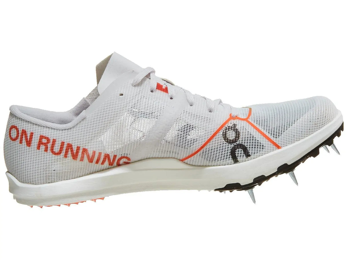 On Cloudspike XC Womens Cross Country Running Spike Shoes - Frost/White