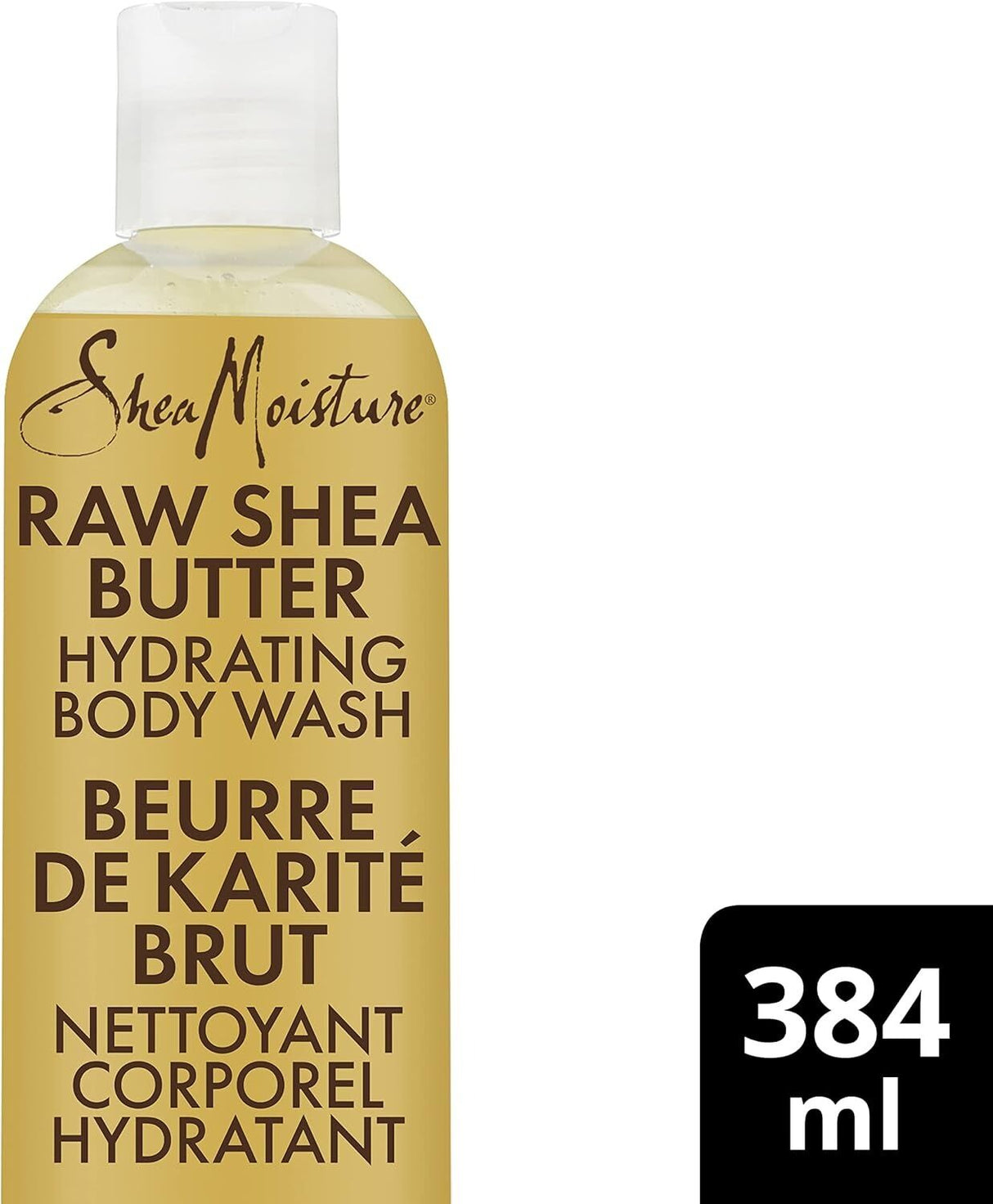 Shea Moisture Body Wash Hydrating Raw Shea Butter 384ml