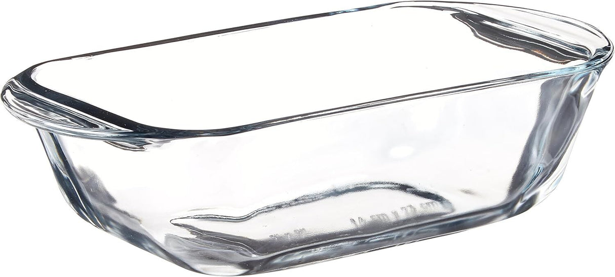 Anchor Hocking Fire King 23cm/1.5L Glass Bread/Loaf Dish Kitchen Baking Clear