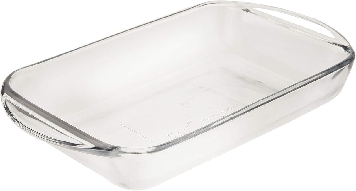 2x Anchor Hocking Fire-King Rectangular Baker 28x20cm - 2 Litre Capacity