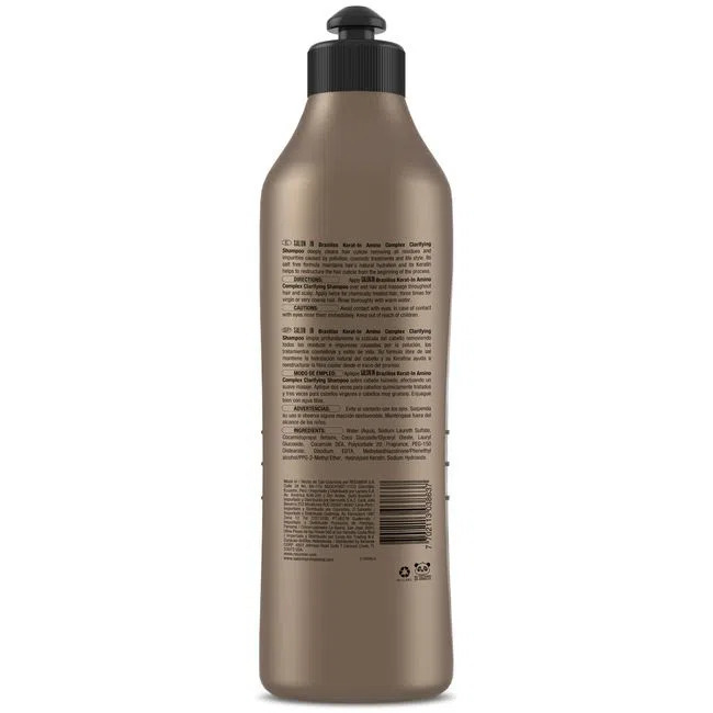 Recamier 1L Pure Keratin Clarifying Shampoo - Smoothing & Straightening (Step 1)