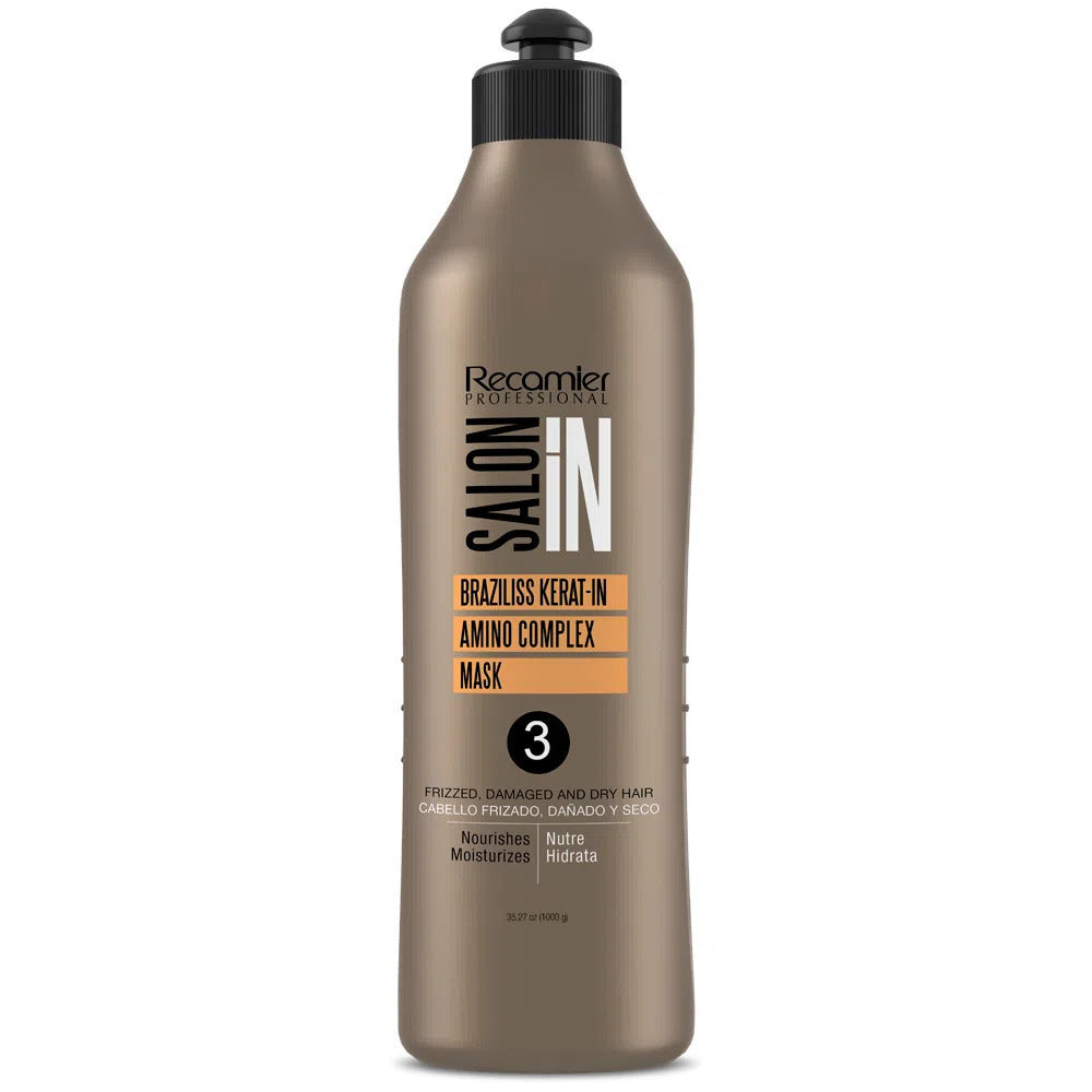 Recamier 1L Pure Keratin Braziliss Mask - Straightening (Step 3)