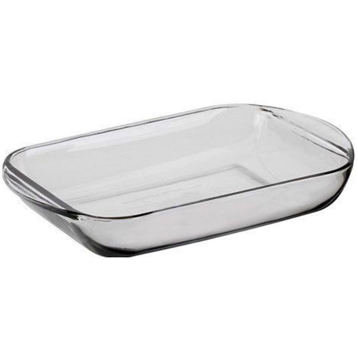 2x Anchor Hocking Fire King 34x28cm 4L Rectangular Glass Baker Dish - Clear