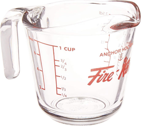 Anchor Hocking 250ml/1-Cup Glass Measuring Jug Small - Clear