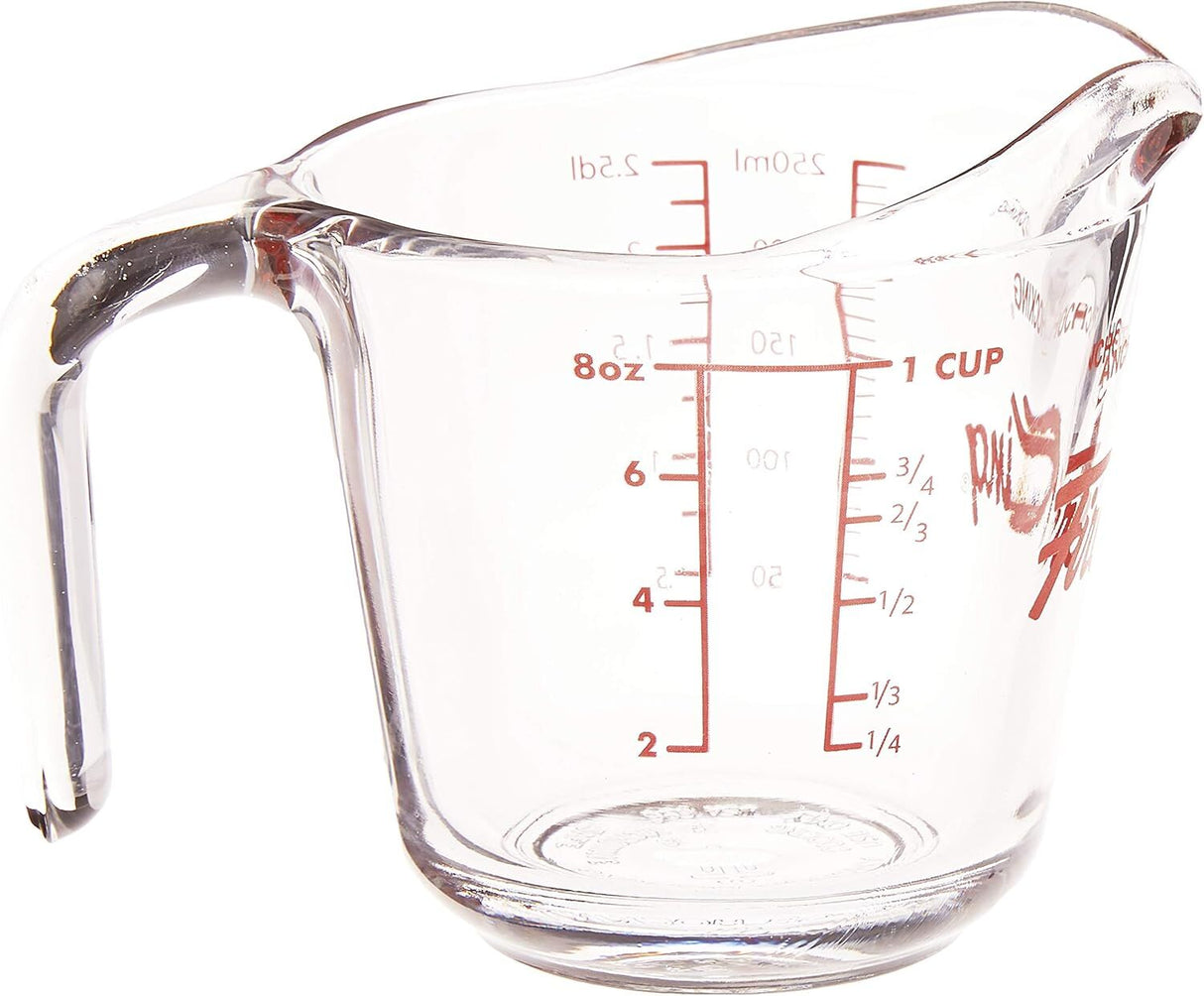 Anchor Hocking 250ml/1-Cup Glass Measuring Jug Small - Clear